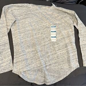 Old Navy Gray Long Sleeve Tee for Kids